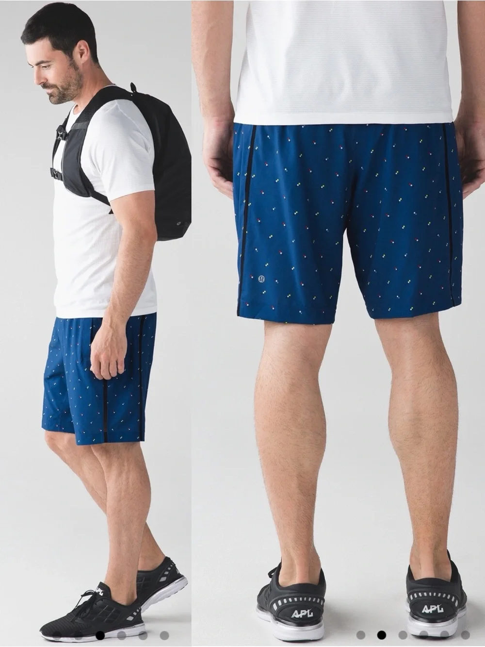 NWT Lululemon Pace Breaker Short, M